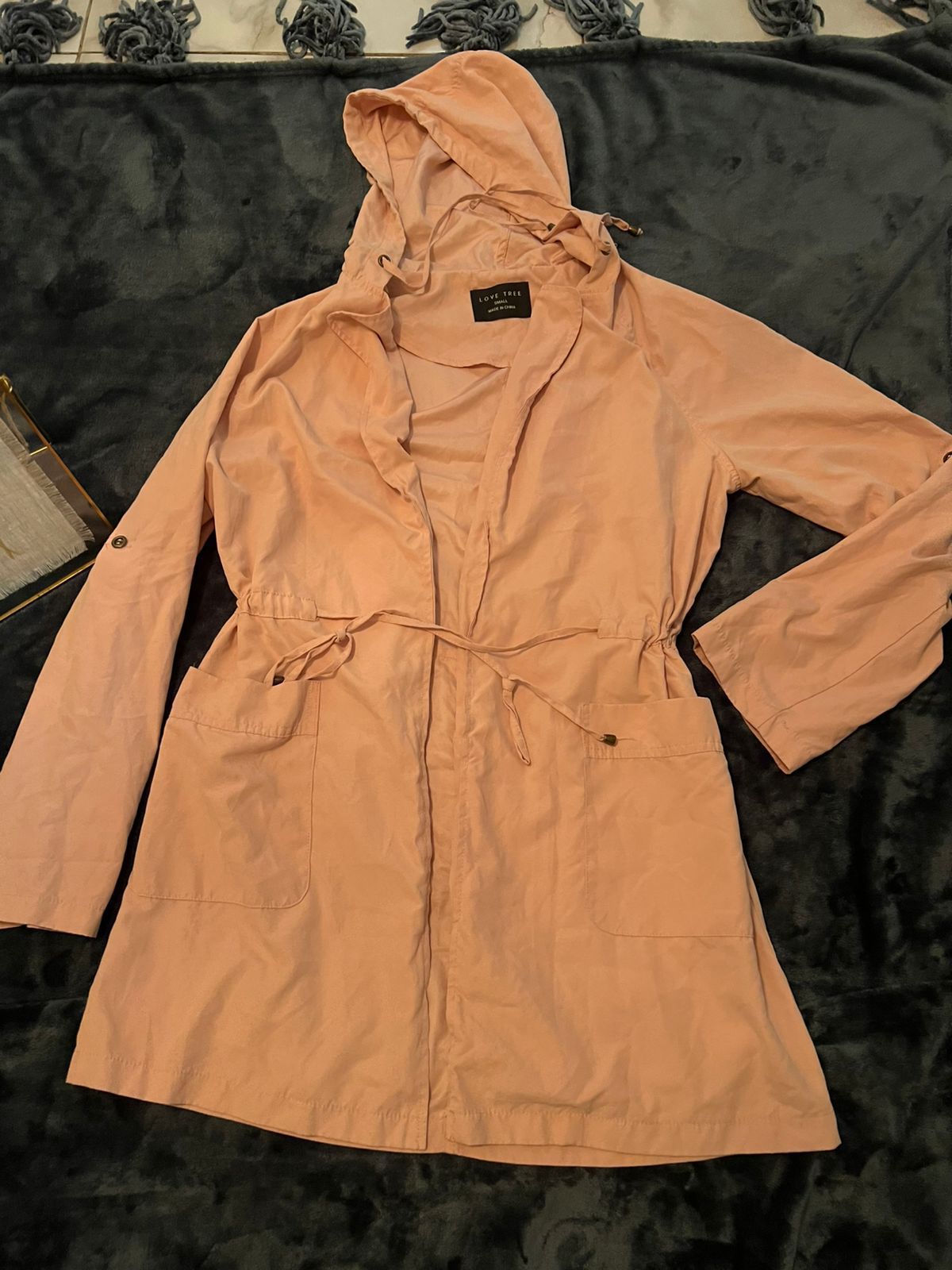 Cazadora LOVE TREE rosa